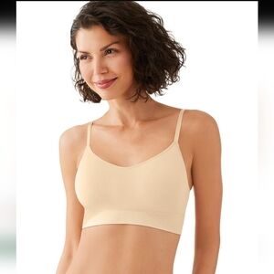 Wacoal B-Smooth Seamless Tan Bralette XL New